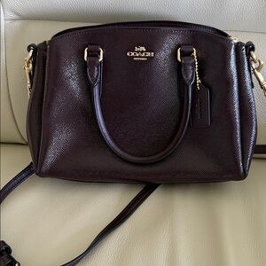 Coach Women's Rich Brown Leather Satchel